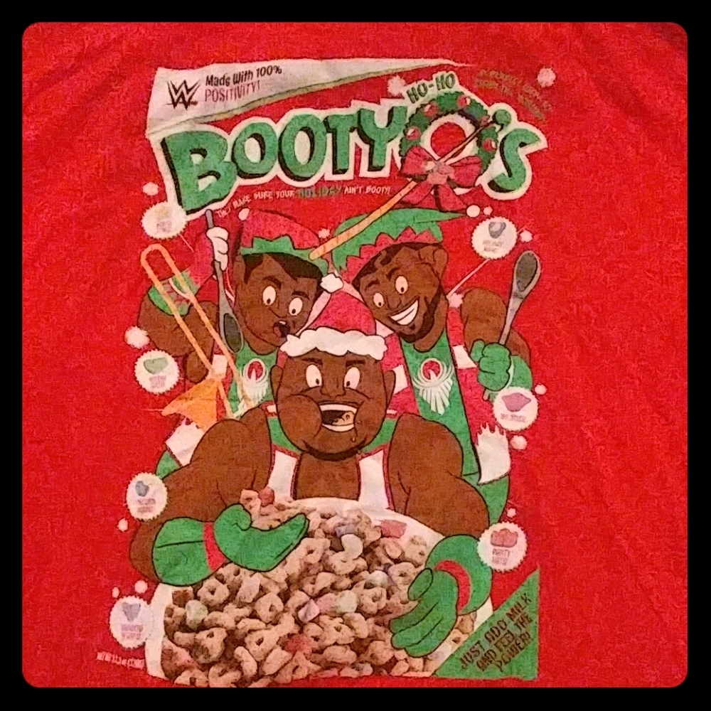 BOOTY O'S RARE SOLD OUT XL SHIRT,wwe,wrestling